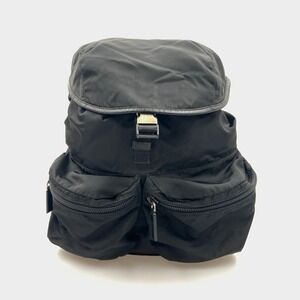 PRADA nylon backpack black